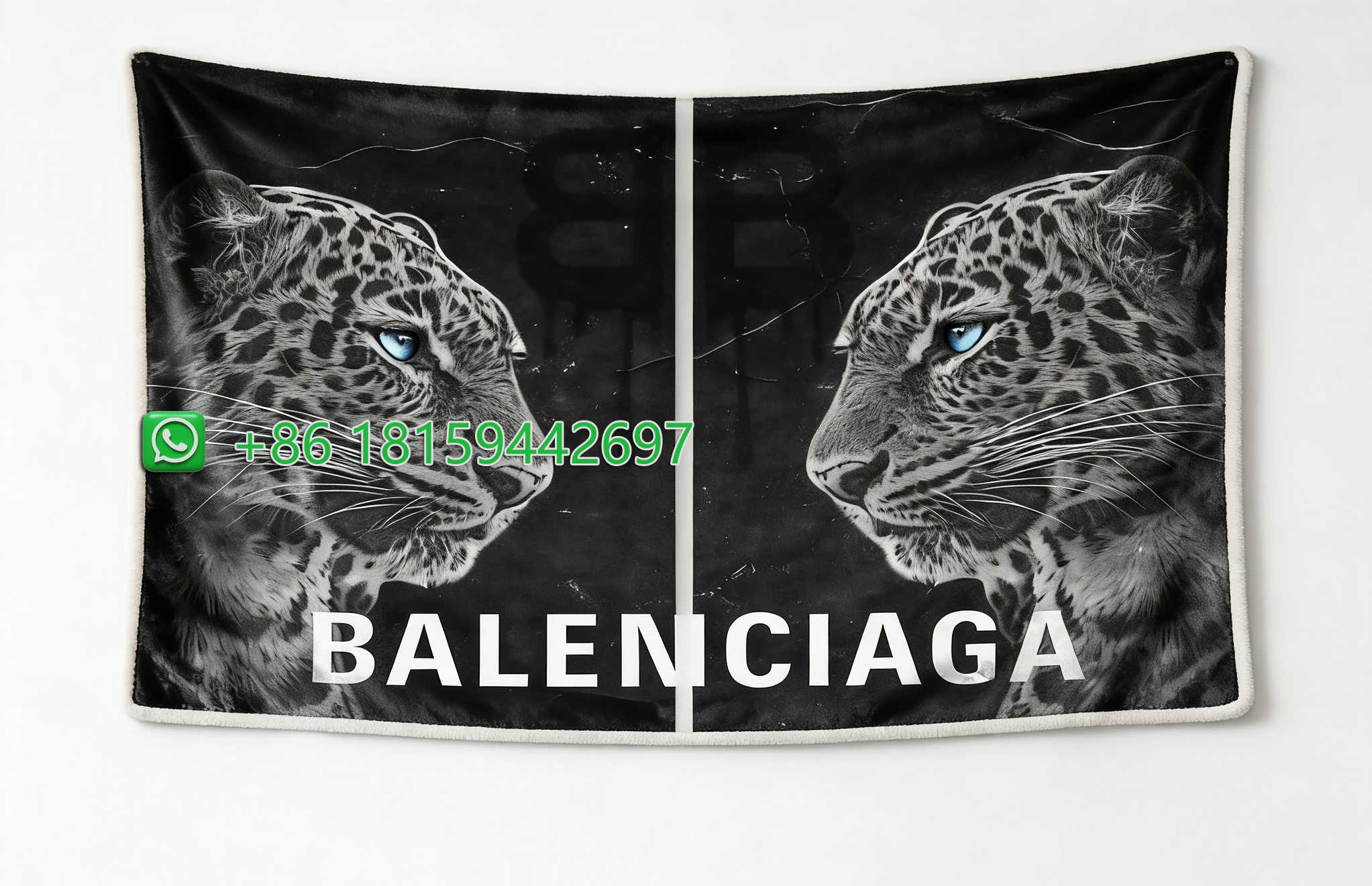 Balenciaga Throw Blankets